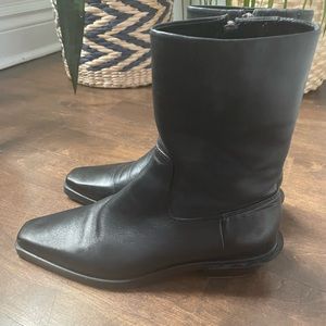 Zara boots size 39 Minimalist western vibes
